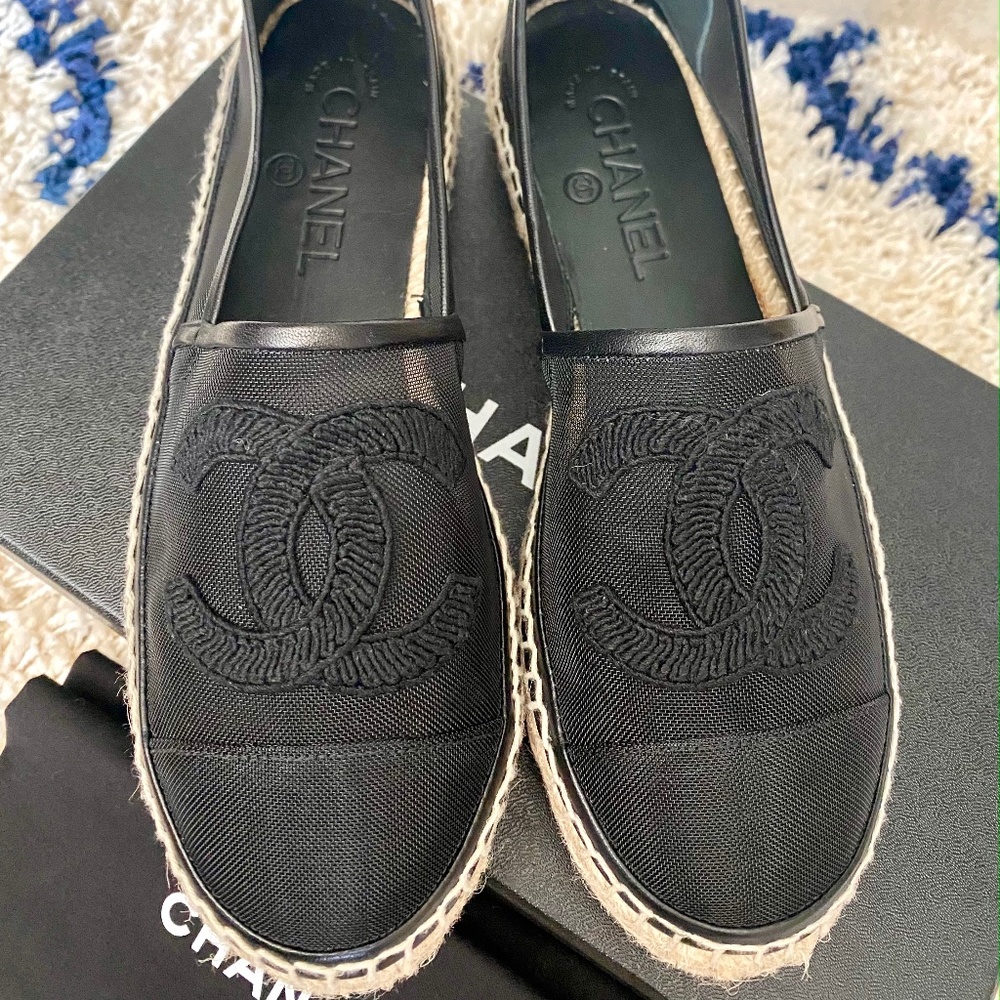 Chanel Mesh Espadrille